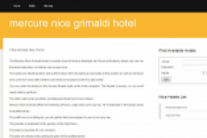 Mercure ice Grimaldi hotel