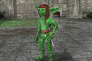 Гремлин (low-poly)