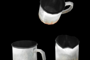 Металлическая кружка.