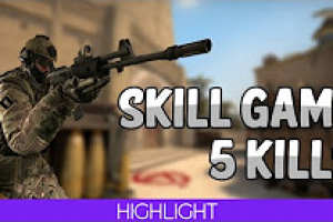 Skill Game ace on de_mirage [Highlight CS:GO]