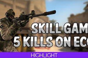 Skill Game снова эйс на эко раунде [Highlight CS:GO]