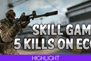 Skill Game эйс на эко раунде [Highlight CS:GO]