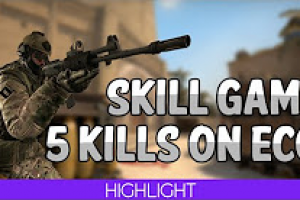 Skill Game эйс на пистолетке [Highlight CS:GO]