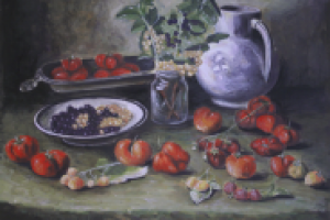 "клубника и белый кувшин" копия