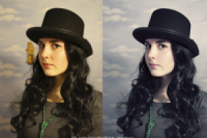 дама ретушь