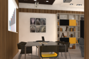 Переговорная в офисе компании "Канта"