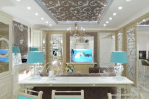 Классическая гостинная