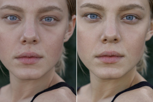 Ретушь портрета