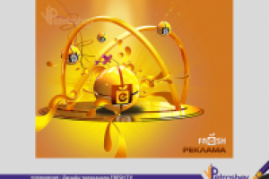 рекламная "перебивка" для телеканала FRESH TV