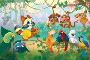 Цифры с Крошкой Енотом