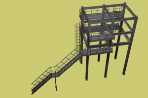 Балочная площадка . КМД. КМ.