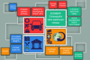 Информативный сайт - Боливия