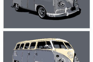 Эскиз для росписи стены.