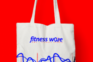 Сумка-несушка, для EMS-фитнес студии "Fitness Wave"