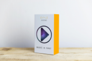 Упаковка наушников для стартапа AIKINO