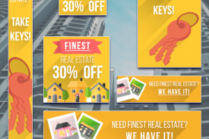 Баннеры для агенства недвижимости