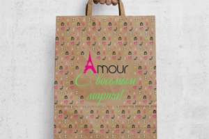 Дизайн пакета для компании Amour
