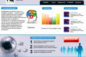 Разработка сайта iq-тестов (CMS Drupal)