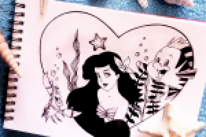 Русалочка, иллюстрация