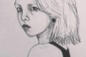 портрет ручкой 3