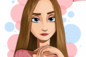 Рисунок по фото в стиле "Дисней"