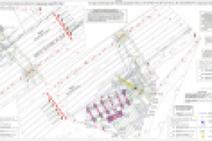 Монтаж укрупненных блоков металлического пролетного строения