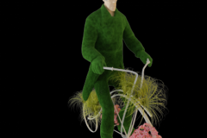 Эскиз фигуры стеклопластик+топиарий