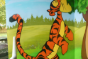 фрагмент оформления, детский досуговый центр Бусинка