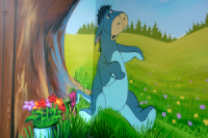 фрагмент оформления, детский досуговый центр Бусинка