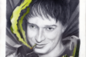 Портрет, карандаш,  формат А4