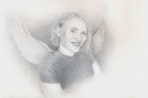 Портрет, карандаш,  формат А2