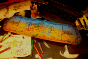 оформление скейтборда