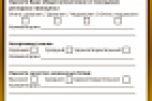 Анкета для ресторана