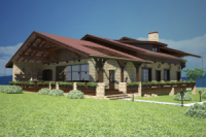 Индивидуальный жилой дом "Шале" 02