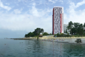 Многоэтажный жилой комплекс в г. Сочи 01