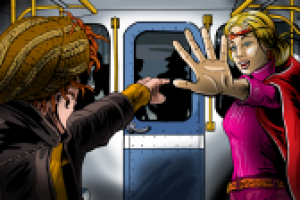 кадр из комикса