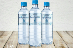 Дизайн упаковки ( бутылки) бренда минеральной воды Беркутинская