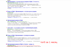 Сайт услуг, яндекс, Москва