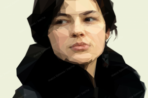 полигональный портрет