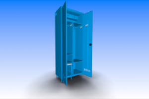 Шкаф для одежды рабочего