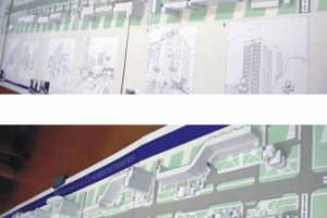 Макет реконструкции проспекта Шакарима в г.Семипалатинск