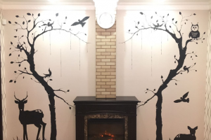 Роспись стен.