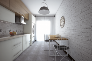 Дизайн кухни в скандинавском стиле