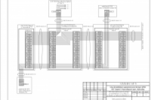 Схема разварки волокон в оптической муфте