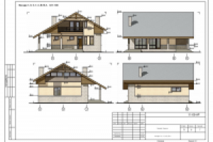 прект котеджа