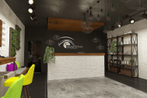 Дизайн бьюти-салона в стиле лофт-шик