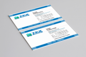 Визитка для офиса ТEZ-tour