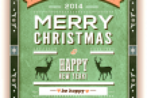 Новогодний плакат для ЦМИ и его  интернет-группы