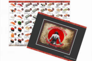 Буклет ф.А3. Японская кухня