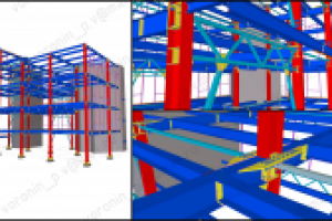 Реконструкция здания магазина г. Елец.